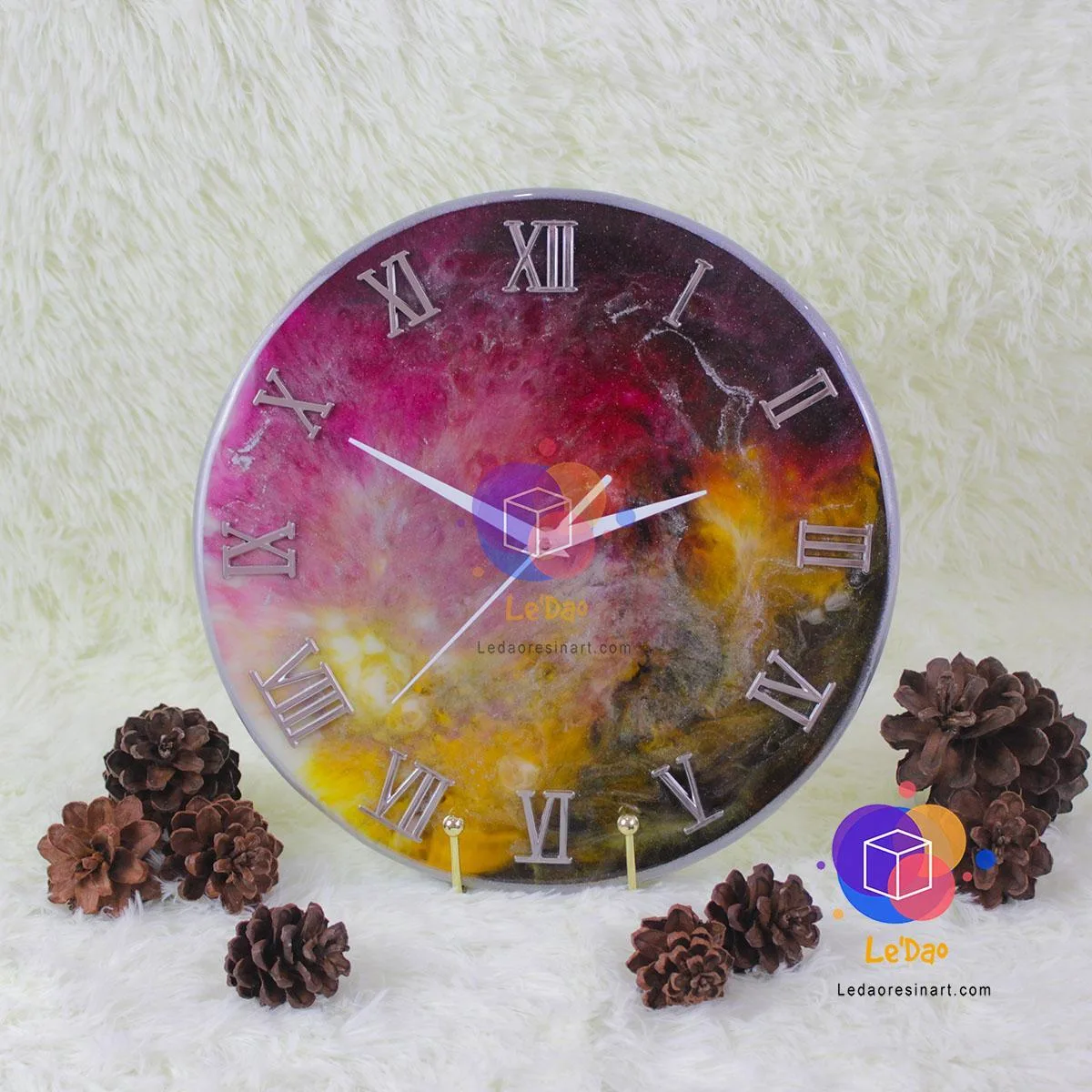 Đồng Hồ Resin Mứt Dâu Strawberry Jam & Marmalade SJ05