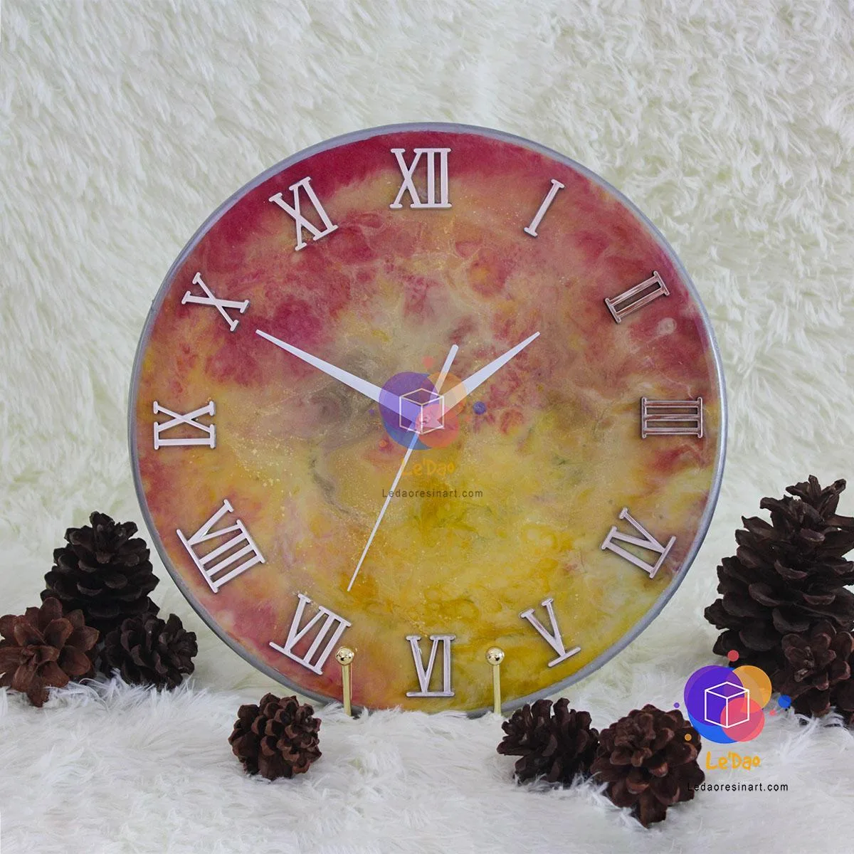 Đồng Hồ Resin Mứt Dâu Strawberry Jam & Marmalade SJ08