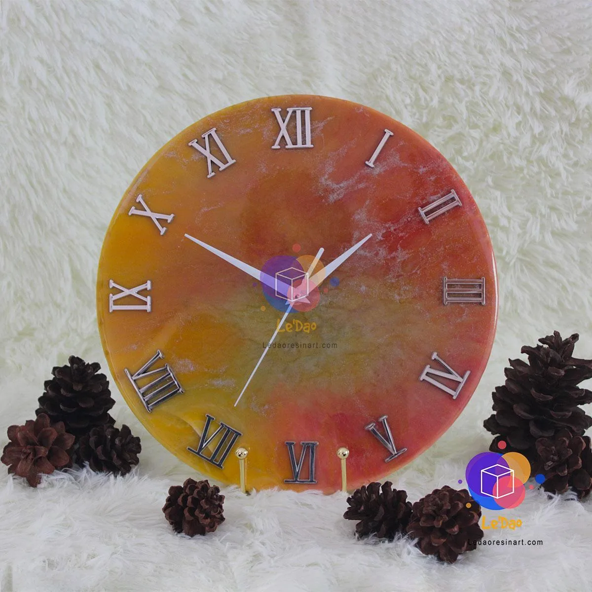 Đồng Hồ Resin Mứt Dâu Strawberry Jam & Marmalade SJ09