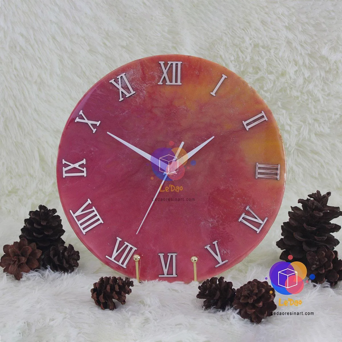 Đồng Hồ Resin Mứt Dâu Strawberry Jam & Marmalade SJ10