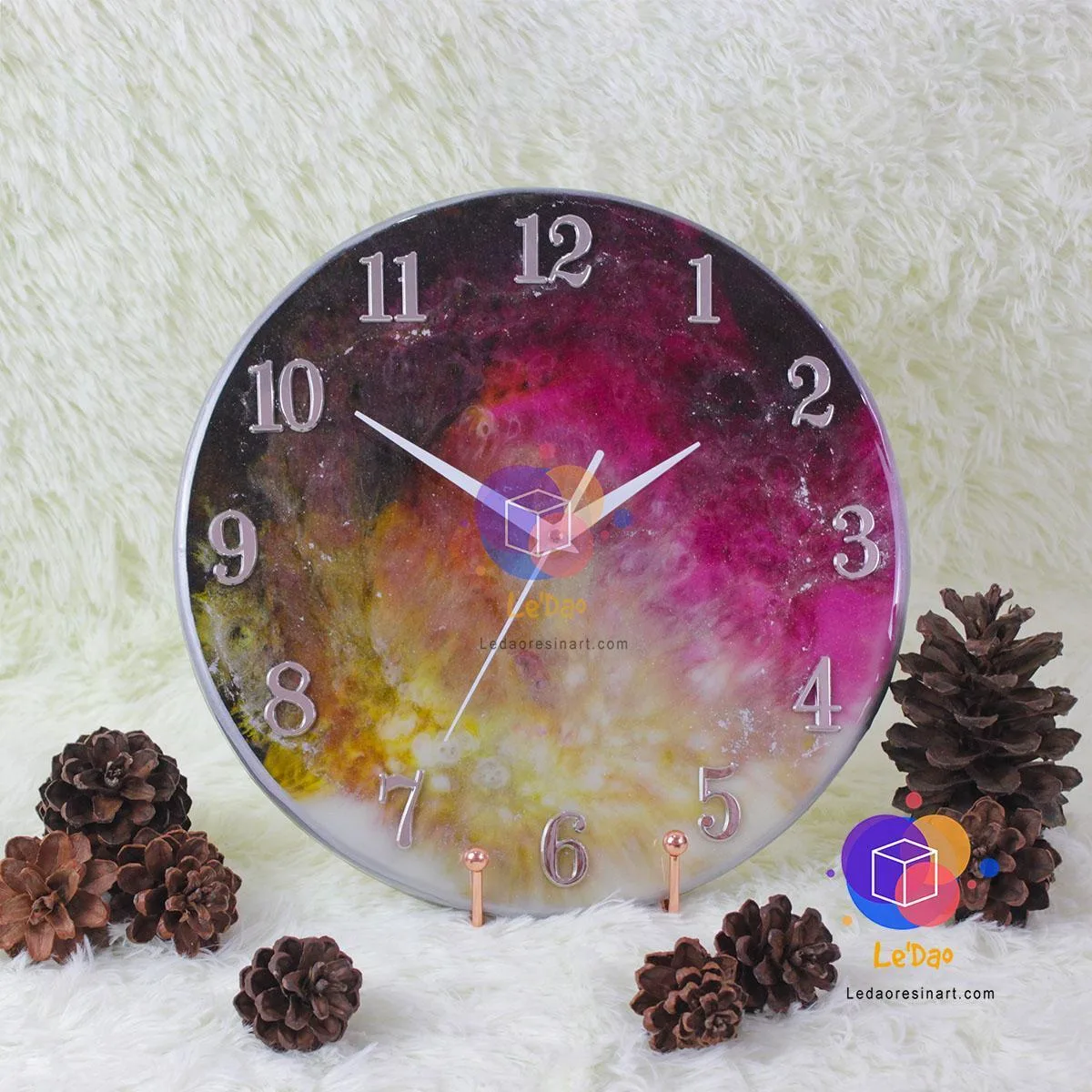 Đồng Hồ Resin Mứt Dâu Strawberry Jam & Marmalade SJ22